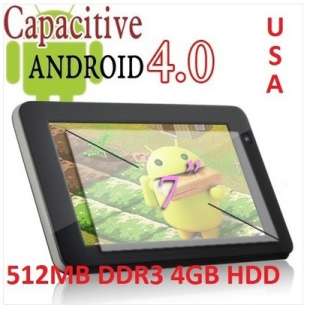 4GB Google Android 2.3 Capacitive Touchscreen Tablet PC CORTEX A8 
