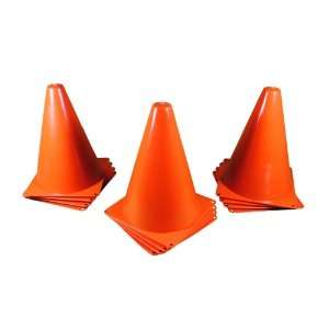  Set of 12 Sport Training Orange Cones Soccer Cone New 