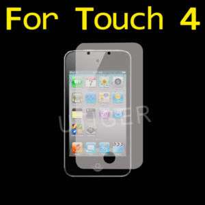 6X CLEAR SCREEN PROTECTOR COVER For iPod touch 4 4th  