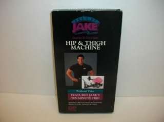 body by Jake Hip thigh machine instructional vhs video ten minute trio 