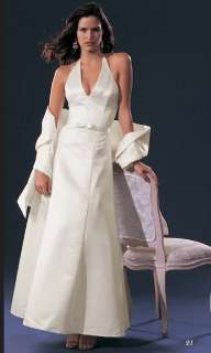JESSICA McCLINTOCK Ivory Wedding Dress Gown NWT Size 4  