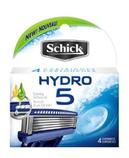 Schick Hydro 5 Blade Refill, 4 count