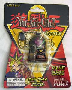 1996 Series 1 YuGiOh Key Chain Dark Magician Keychain  