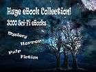 HUGE eBooks Pack 3000 SCI FI   Mystery for Kindle, iPad