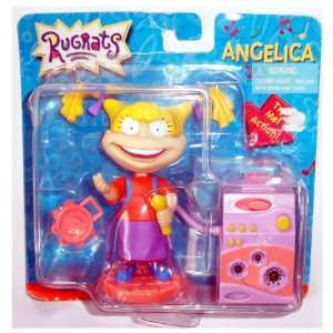   Angelica 5 Inch Figure with Musical Karaoke Accessory Toys & Games