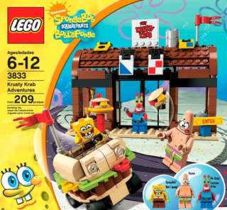 LEGO SpongeBob SquarePants Krusty Krab Adventures (3833) 673419111959 