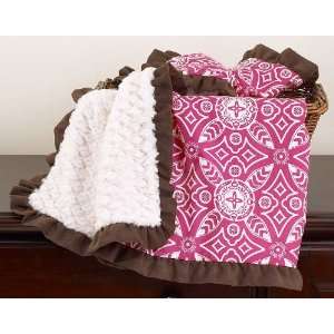  Iris Textured Sherpa Blanket   30 in x 40 in Baby