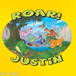 Land Before Time Dinosaur Roar T Shirts, Personalized  