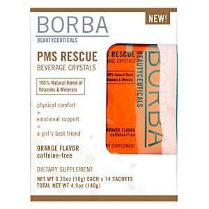  BORBA PMS Rescue Beverage Crystals, 14 Count Everything 