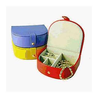 Budd Leather 541010 Bold and Spring Ladies Small Bow Front Jewelry Box 
