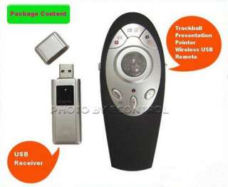 Wireless PowerPoint Laser Pointer Present Remote USB  