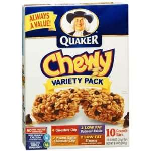 Quaker Chewy Granola Bars Variety Pack   12 Pack  Grocery 