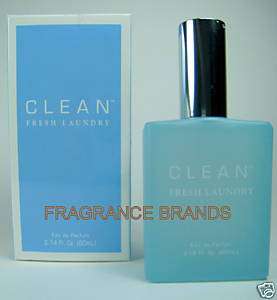 Fusion CLEAN FRESH LAUNDRY Women Perfume EDP 2 oz New In Box 