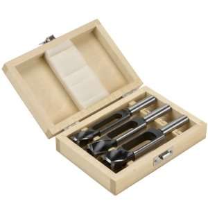  3 Piece Plug and Tenon Cutter Set