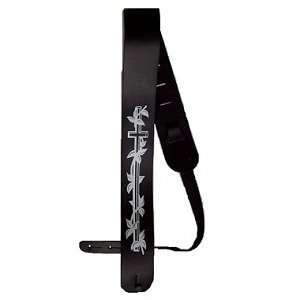  LM Christian Cross and Ivy Guitar Strap Musical 