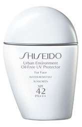 Shiseido Urban Environment Oil Free UV Protector SPF 42 $30.00