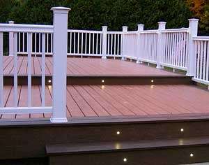 Multi Color LED Deck Yard Garden Porch Courtesy Light  