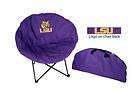lsu tigers ncaa ultimate adult folding round sphere chair lounger
