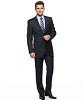 Tommy Hilfiger Suit Separates, Navy Tonal Stripe Slim Fit