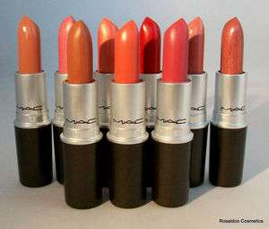 MAC Lipstick ~ CHOOSE YOUR SHADE & FINISH ~ NEW IN BOX ~ 100% GENUINE 