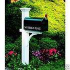 FANCY HOME PRODUCTS MAILBOX POST DECORATIVE MAIL BOX STANDS MBP 4 02 A 