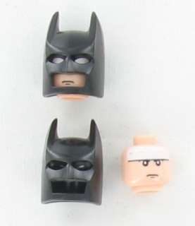 NEW Lego Batman Minifig Head & Mask  