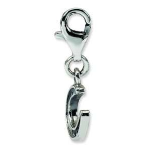   Sterling Silver Horseshoe Click on Bead Arts, Crafts & Sewing