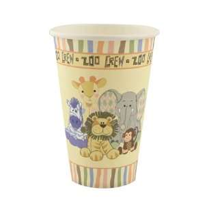  Zoo Crew   Hot/Cold Cups   8 Qty/Pack   Baby Shower Party 