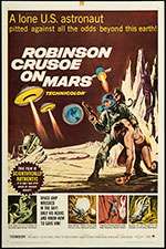 Robinson Crusoe On Mars 1964 Original U.S. One Sheet Movie Poster 