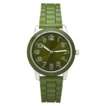 Xhilaration® Green Rubber Bumpy Strap Watch with Round Dial 