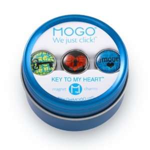  MOGO Design Key To My Heart Tin Collection Jewelry