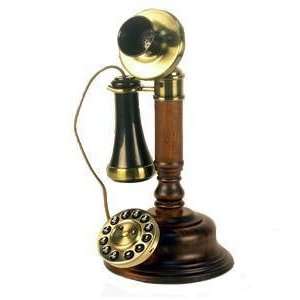  Golden Eagle GEE805 Wood Candlestick Phone (Novelty 
