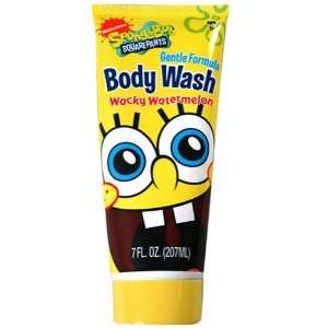  Nickelodeon SpongeBob 7 oz Body Wash and 7 oz Shampoo and 