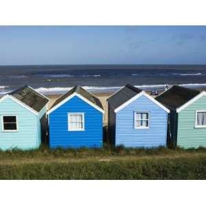  Beach Huts, Southwold, Suffolk, England, United Kingdom 