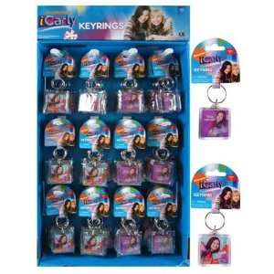  2pc Assorted iCarly Lucite Keyring Toys & Games