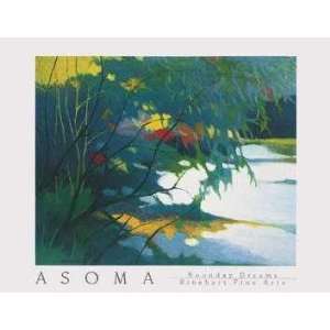   Artist Tadashi Asoma   Poster Size 35 X 27 inches