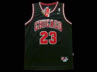 Jordan jersey Chicago Bulls #23 Michael Jordan swingman jerseys Black 