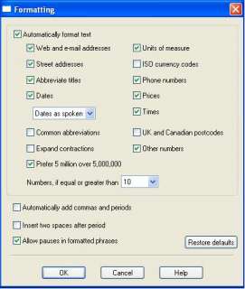 Quick Voice Formatting makes deleting and formatting text faster than 