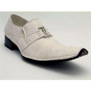  ANTONIO ZENGARA A400749 1 Loafers Shoes White Mens SZ 