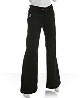 for All Mankind indigo embroidered trouser jeans   