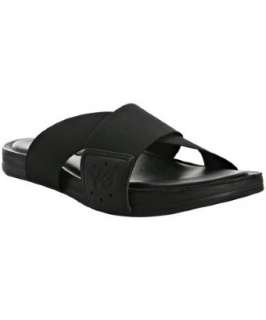 Adidas black stretch Zenpo sport sandals  