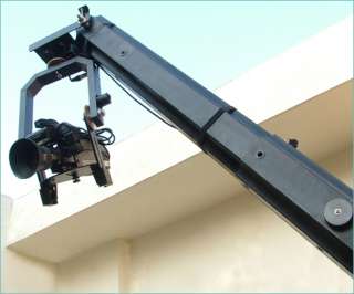 22ft jib crane video arm tripod stand motorized head  