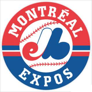Montreal Expos #1 MLB Team Logo 5.75 x 5.75 decal NEW  