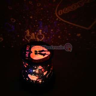 Sweet Love Star Sky Romantic Night Light Lamp Projector  