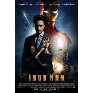  IRON MAN movie poster flyer   11 x 17 inches   Robert Downey Jr 