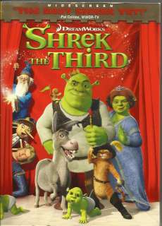 Shrek the Third (DVD, 2007, Widescreen Version   Checkpoint 