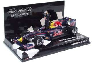 MINICHAMPS 1/43 2009 RED BULL RB5 CHINA GP S. VETTEL  