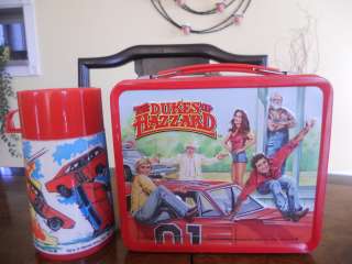 Dukes of Hazzard Lunch Box w/Thermos Excellent See large pictures in 