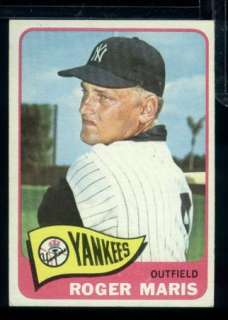 TT) 1965 Topps #155 ROGER MARIS *NY Yankees  