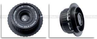 Holga Lens for Canon Rebel T3i T3 T2i XSi Black LOMO  